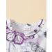 Puseky Toddler Baby Girls Floral Dress and Coat Set 6-12 Months - Purple Outfit - Buy Online on SooperMarket.com