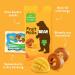 Buy Bear Fruit Rolling Mango - 100% Natural No Added Sugar Healthy Snack for Kids & Adults | 30 Bags x 20g - 600g - Buy Online on SooperMarket.com