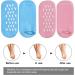 Jinlaili Moisturizing Gel Socks - 2 Pairs Infused with Vitamins & Oils for Soft Hydrated Skin - Spa Quality Repair for Dry Feet - Buy Online on SooperMarket.com