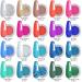 Aikker 27 Pcs Nail Dip Powder Kit: 20 Summer Colors Glitter All-in-one Dipping Powder System - Quick Dry Formula with Essential Liquids & Tools | Perfect Graduation Gift (AK39) - Buy Online on SooperMarket.com