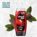 Duschdas 3-in-1 Shower Gel & Shampoo Noire - Fresh-Energy Fragrance | Aloe Vera 6x225ml (6 Pack) - Refreshing Daily Bath Experience - Buy Online on SooperMarket.com