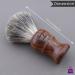 Haryali London Men's Wooden Shaving Set - Straight Razor Black Badger Hair & Stand | Best International Shipping - Buy Online on SooperMarket.com