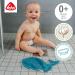 Fehn Baby Whale Bath Towel & Washing Glove Set - Organic Cotton Hooded Towel for Babies & Toddlers 0+ Months - Cute Whale Design Poncho - Buy Online on SooperMarket.com