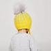 Warm Winter Hat for Baby Boys Girls | Toddler Knit Earflap Beanie 6-12 Months Yellow - Buy Online on SooperMarket.com