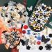 Kikonoke 350pcs 3D Resin ABS Rose Flower Bows Butterfly Charms with Pearl Beads - Black | Craft DIY Supplies - Buy Online on SooperMarket.com