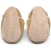 Dotty Fish Suede Baby Slippers | Warm Fleece Lined Infant Toddler Shoes | Non-Slip Soft Sole for Boys Girls | Tan, 0-6 Months to 5-6 Years - Buy Online on SooperMarket.com
