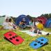G4Free Portable Collapsible Cornhole Game Set - 3ft x 2ft Size - 8 Bean Bags - Carrying Case - Camping Travel - Red Blue - Buy Online on SooperMarket.com