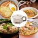 Durable Remen Noodle Container 1200ml Ramen Cooker Soup Mug Japanese Ramen Picnic Tableware for Pasta Dishes Portable Safe Reusable Noodle Bowl High Capacity Noodle Cooker for Home Picnic Beige - Buy Online on SooperMarket.com