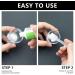4pcs 20g/20ml Clear Travel Sample Pots for Toiletries - Cosmetic Containers for Women's Lotions, Creams, Makeup - Buy Online on SooperMarket.com