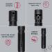 SABRE Mighty Discreet Pepper Spray 2 Pack - 16 Bursts, Ultra-Compact Design, UV Marking Dye - Snap Clip Black - Buy Online on SooperMarket.com
