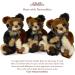 Charlie Bears Treacle Toffee | 2023 Long Fluffy Plush Collectable Jointed Teddy Bear With Scarf Accessory - Buy Online on SooperMarket.com