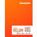 Clearprint Vellum Field Book with Ink Block Panel  6x8 Inches  1000H 100% Cotton  16lb.  60 GSM  50 Translucent White Sheets  1 Each (CVB68P2)