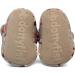 Dotty Fish Cotton Baby Booties | Suede Sole, Fleece Lining, Non-Slip Pram Shoes | Stay On Slippers for Boys, Girls, Unisex | Winter First Shoes (12-18 Months, Brown Woodland Animals) - Buy Online on SooperMarket.com