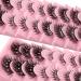 Joyeee False Eyelashes 10 Pairs Fake Eyelashes Glitter Diamonds Eye Lashes Reusable Easy to Wear and Remove Handmade Dramatic Fluffy Strip Lashes for Party Cosplay Costumes Festival Decoration Eyelashes#31 - Buy Online on SooperMarket.com