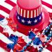 Whaline 6 Pack 4th of July Hair Bow Clips - Patriotic Red Blue White Barrettes for Women & Girls | Memorial Day Holiday Accessories - Buy Online on SooperMarket.com