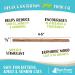 Raw Paws Silvervine Catnip Sticks 30-ct - Natural Matatabi Chew Toys for Indoor Cats - Silver Vine Kicker Toy - 30-pack - Buy Online on SooperMarket.com