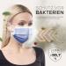 HARD 50 pieces Disposable Face Masks | Made in Germany | Type IIR & CE certified | Breathable Triple Layer - Filtration 99 78% | Elastic Earloops | Mouth Cover - Adults - Rainbow Midnight 50 Piece standard size (17 5 cm x 9 5 cm) Rainbow Midnight - Buy Online on SooperMarket.com
