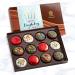 CY Chocolates Birthday Deluxe Chocolate Covered Oreos - 12 Piece Gift Box - Buy Online on SooperMarket.com