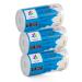 120 pieces of garbage bag Premiumline: 5 liters 3 -pack size: 34 x 36 cm - particularly tear -resistant and waterproof - with a stretcher handle/handle 5 liters 120 pieces (1 Pack)