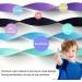 Kids AirTag Bracelet 2 Pack - Purple & Black | Adjustable Anti-Lost Wristband for Apple AirTag | Toddler Air Tag Holder - Buy Online on SooperMarket.com