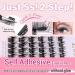 Shop Individual False Eyelashes - Self-Adhesive Cluster Glue-Free Natural-Looking - MF10-1 | International Shipping Available - Buy Online on SooperMarket.com