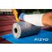 Fizyo Fascia Roller - Fitness Yoga & Rehabilitation Self-Massage Foam Roller (29x15 cm) with Transport Bag - Medium-Hard EPP Foam for Back & Spine Relief - Buy Online on SooperMarket.com