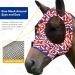 Buy Harrison Howard Stretchable UV Protection Fly Mask - Breathable with Mesh Eye Opening & Ear Protection | Medium Size - Buy Online on SooperMarket.com