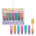 Expressions 7pc Unicorn Shimmer Nail Polish Set for Girls - Glitter Cap Shimmering Manicure Set  Safe and Non-Toxic Pedicure Kit  Quick Dry Nail Polish in Assorted Vibrant Shades