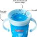 Nuby Sipeez 360 Degree Wonder Mini Cups Assorted colors 2 Count (Pack of 1) Mini Blue/Red - Buy Online on SooperMarket.com