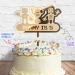 Cakeshop Cake Decoration Pack | Robot Alien Birthday Premium 3mm Mirror Acrylic Plastic Cake Topper Sign & 25g Party Pack of Cake Sugar Sprinkles | Custom Name & Age Cake Decorations (Gold) Non-Prime Mirror Acrylic: Gold - Buy Online on SooperMarket.com