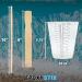 EpoxyStix 32oz Triangular Mixing Cups Pack - 10 Cups with Mixing Sticks - Ideal for Precise Pouring - Ounce and Cubic Centimeter Measurements - Buy Online on SooperMarket.com