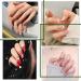 DADYOUPIN Silicone Nail Stamper Double Sided French Nail Art Stamp with Scraper - Buy Online on SooperMarket.com