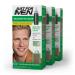 Just For Men Shampoo-In Color (Formerly Original Formula) Mens Hair Color with Keratin and Vitamin E for Stronger Hair - Dark Blond/Lightest Brown H-15 Pack of 3 Pack of 3 Dark Blond/Lightest Brown H-15