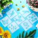 60-Piece Flowering Plants Stencil Set - Reusable DIY Craft Templates for Painting on Wood & Walls | Home Decor Paint Stencils - Buy Online on SooperMarket.com