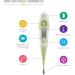 MABIS 9-Second Waterproof Digital Thermometer | Flexible Tip for Fast Readings | Oral, Rectal, Underarm | Babies, Children, Adults | Green - Buy Online on SooperMarket.com