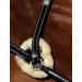 Tysons Breeches 5 Point Breastplate - Halla Lambskin Rhinestone Glitter Leather Black with Martingale for Thoroughbreds - International Shipping Available - Buy Online on SooperMarket.com