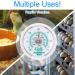 Vivarium Thermometer to Monitor Temperature In Reptile Tanks and Vivariums - 65MM Reptile Thermometer Temperature Gauge - Buy Online on SooperMarket.com