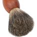 Professional Portable Shaving Brush for Men - Ergonomic Wooden Handle Soft Hair Elegant Design | Ideal for Home & Salon Use - Buy Online on SooperMarket.com