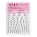 VEYES INC Premade Fans Eyelashe Extensions 5D Ellipse Flat Eyelashes 0.15 D curl 9-16mm Mixed Length Tray Professional Salon Use D-curl 5D