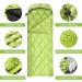 ECOOPRO 800 Fill Power Down Sleeping Bag - 32 F Cold Weather Ultralight Waterproof Camping Bag for Adults, Teens & Kids - Compact & Portable with Compression Sack (Green) - Buy Online on SooperMarket.com