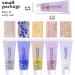 Body Glitter Gel 50ml Face Glitters Body Gel Sequins Shimmer Liquid Eyeshadow Mermaid Sequins Sparkling Chunky Body Lotion Glitter Liquid for Face Body Hair Nail DIY Makeup Decoration-Colorful#06 06#Color - Buy Online on SooperMarket.com