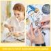 Wooden Darning Egg Kit for Socks - Needles, Threads, and Supplies - Buy Online on SooperMarket.com