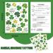 64 PCS St Patrick's Day Glitter Shamrock Temporary Tattoos - Partywind Metallic Face Stickers for Women, Men, Kids - Saint Patrick's Day Decorations & Party Favors (2 Sheets) - Buy Online on SooperMarket.com