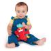 Bright Starts Sesame Street Cozy Coo Soothing Pacifier with Plush Toy - Elmo | BPA-Free | Newborn+ | Green | 4.42x2.04x4.17 Inch - Buy Online on SooperMarket.com