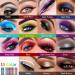 15 Color Waterproof Eyeliner Pencil Set with Sharpener - Glitter Eyeliner Kit for Long Lasting Eye Makeup - Perfect Gift for Women and Girls - Buy Online on SooperMarket.com