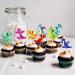 24-Piece Dragon Theme Cupcake Toppers | Mythical Cake Decorations for Weddings & Birthday Parties | Realistic Torte Picks & Event Party Accessories - Buy Online on SooperMarket.com