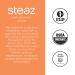 Steaz Lightly Sweetened Iced Green Tea Peach 16 Fl Oz - Pack of 12 | Organic & Refreshing - Buy Online on SooperMarket.com