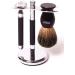 Premium 100% Badger Shaving Brush with Travel Case | Benny's of London - Ideal for International Shipping - Buy Online on SooperMarket.com