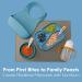 NumNum Baby Spoons Set - Pre-Spoon GOOtensils for Kids Aged 6+ Months - BLW Teething Spoon - Silicone Toddler Food Utensils - 2 Blue/Orange Spoons - Buy Online on SooperMarket.com