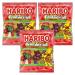 Fruitilicious Juicy Gummy Sweets Soft Chewy Candy Pineapple Blackcurrant Raspberry Strawberry Lemon Apple 150g - 3x Share Bags